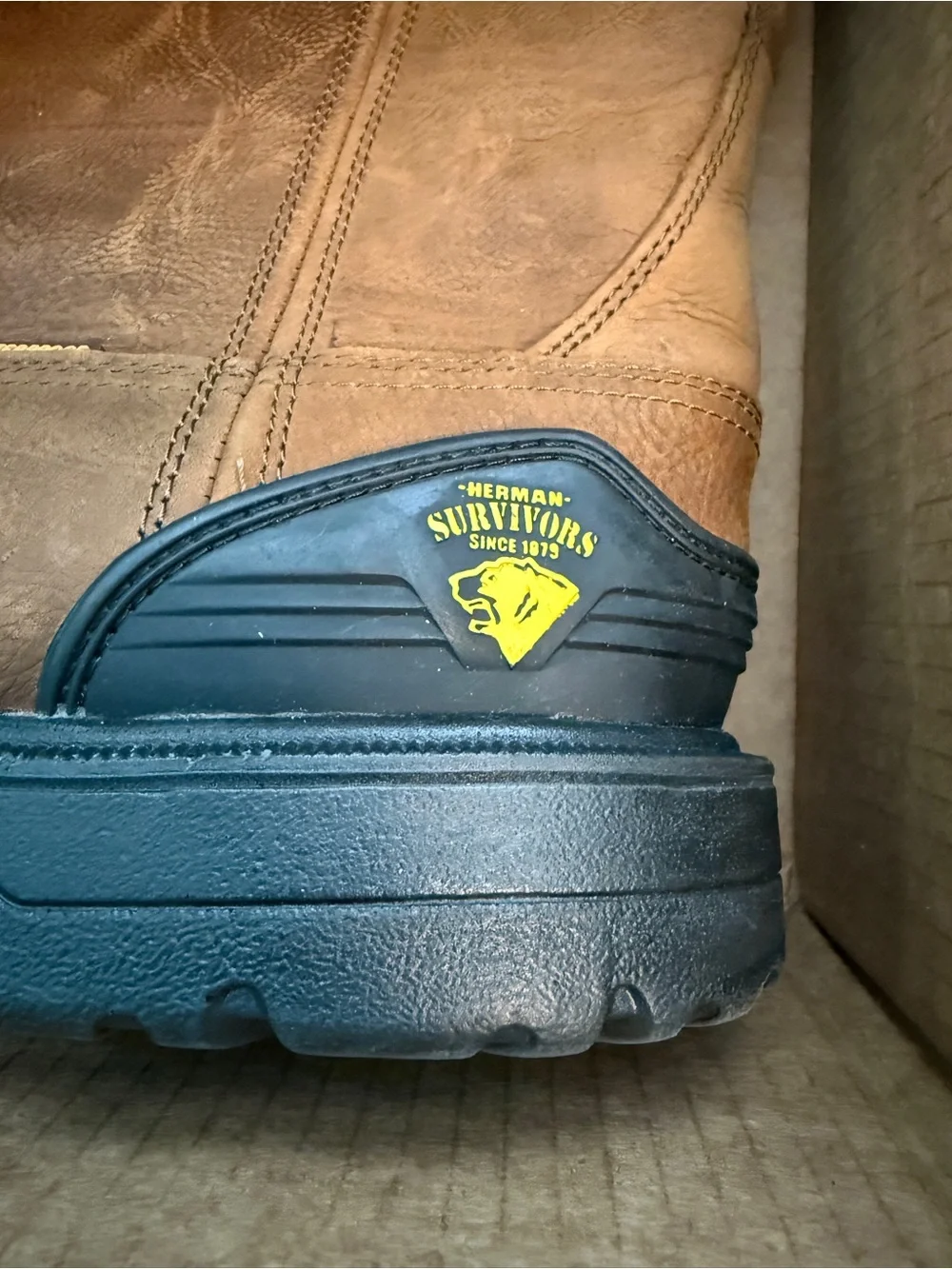 Herman Survivors Waterproof Wellington Work Boots